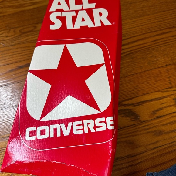 Vintage Converse All stars USA Made 1978 Oxford Basketball White Canvas 13.5. - Picture 12 of 15